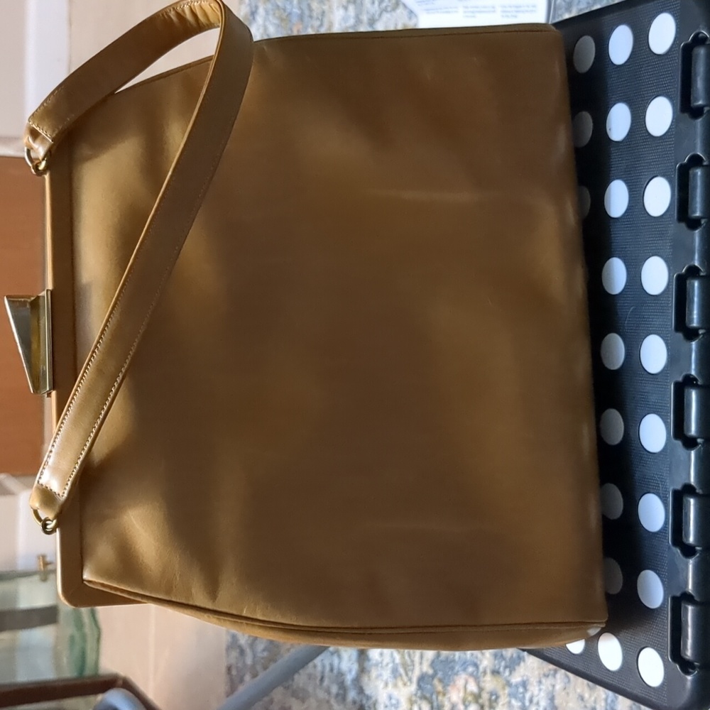Tan handbag - Picture 2 of 3